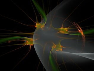 Imaginatory fractal abstract background Image