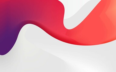 Dynamic Red wavy Abstract Background