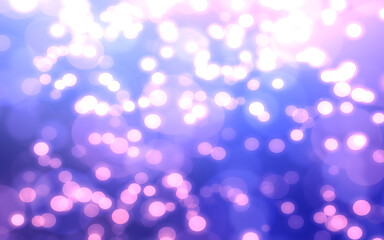 Abstract Ultra Violet bokeh background.