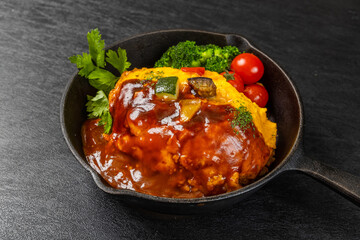 ハンバーグ Hamburger steak to cook at home