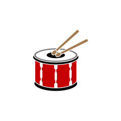 Plakat Drum icon design template vector isolated