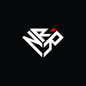 NRR letter logo creative design. NRR unique design