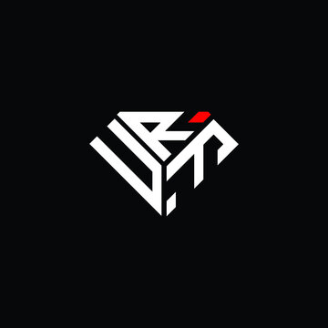 URF letter logo creative design. URF unique design