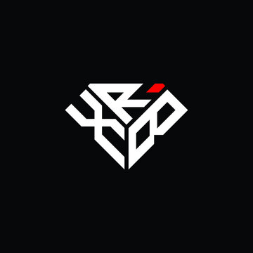 XRB letter logo creative design. XRB unique design
