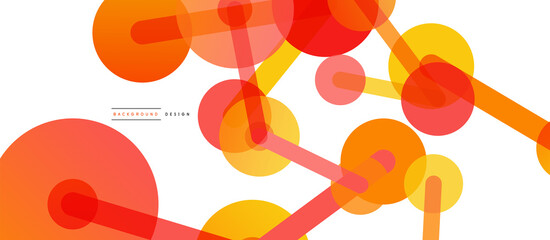 Network concept abstract background. Dots connection. Big data idea. Business template for wallpaper, banner, background or landing