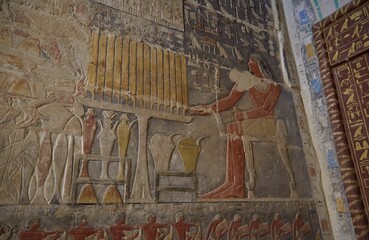 Scenes from the Tomb of Mehu, Saqqara, Egypt