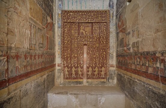 Scenes from the Tomb of Mehu, Saqqara, Egypt