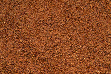 Ground coffee background or texture