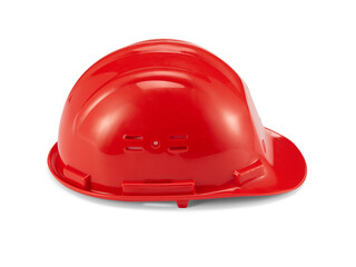 Fototapeta premium Construction Helmet Isolated on White Background