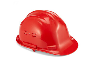 Construction Helmet Isolated on White Background