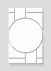 Template collage of eleven frames, images, photo