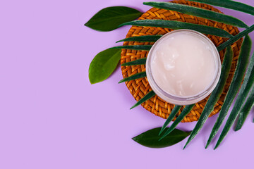 SPA natural organic cosmetics for personal hygiene.