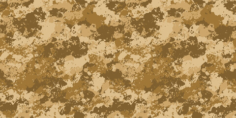 Camouflage background. Seamless pattern.Vector. 迷彩パターン テクスチャ 背景素材
