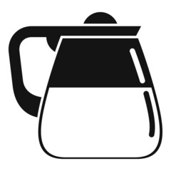Office drink coffee icon simple vector. Hot drink