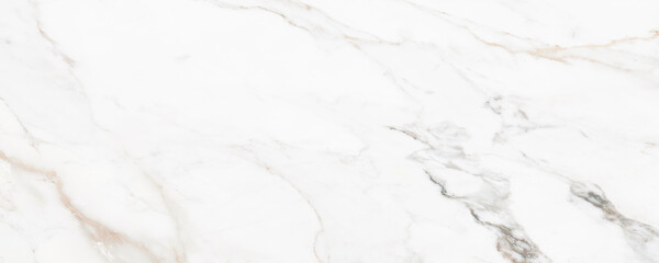 Fototapeta premium White marble stone texture, Carrara marble background