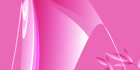 Obraz na płótnie Canvas soft pink background with leaves