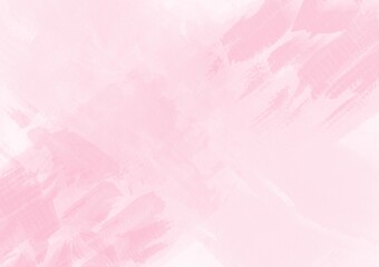 Abstract art background light rose and pink colors. Watercolor painting on canvas with soft lilac gradient.