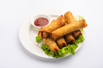 Cigar samosa or roll samosa
