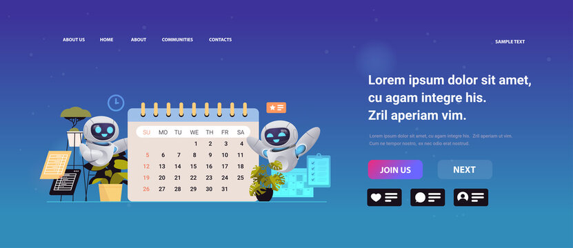 robots using calendar planning day scheduling appointment time management artificial intelligence