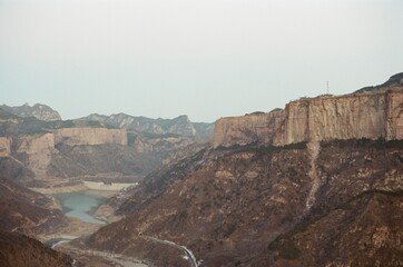 Fototapeta na wymiar canyon in China