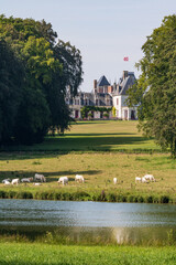 Le Parc du Château de Régnière-Ecluse, dans la Somme