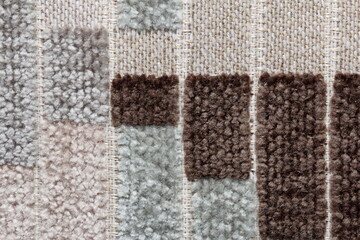 Fototapeta premium soft fabric texture with geometric pattern