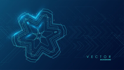 Abstract technology background