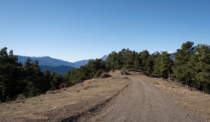 En ruta por la montaña
