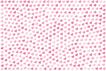 background for valentines day related art made by creative pink hearts in different pink tones