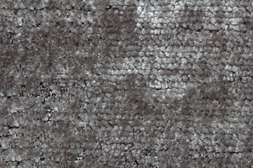 texture of soft chenille fabric