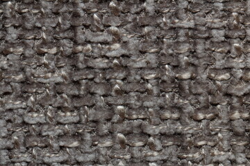 texture of soft chenille fabric