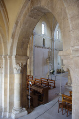 Manoppello - Abruzzo - Abbey of Santa Maria d'Arabona - The internal part of the church