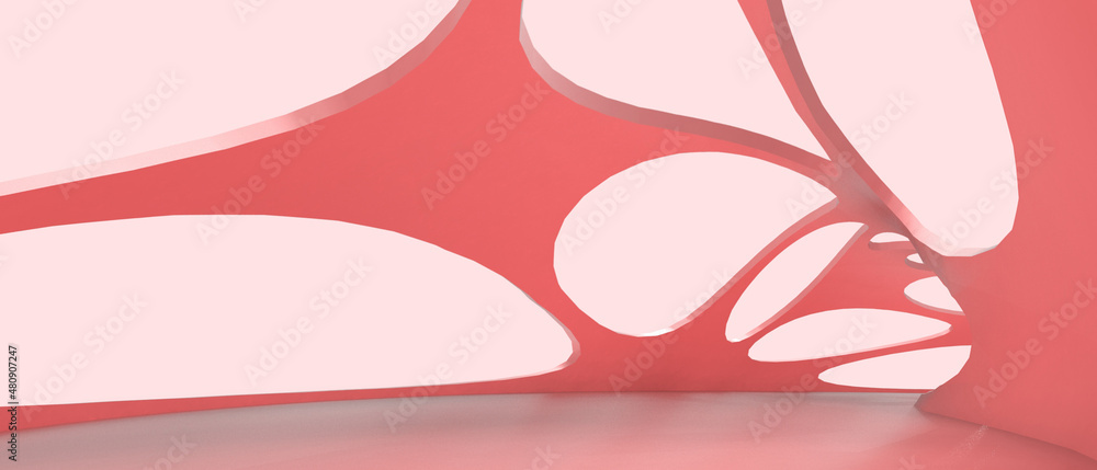 Poster abstract background. geometric shape curve for banner and digital design with technology concept on 