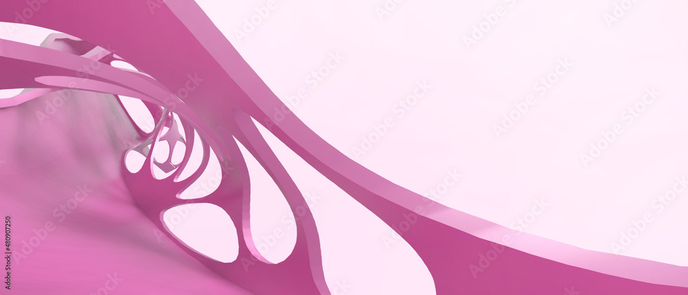Poster abstract background. digital geometric shape futuristic curve and business concept for technology on