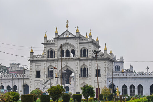 Main Gate view from inside of Chota Imambara, Husainabad, Tahseen Ganj, Lucknow, Uttar Pradesh.