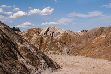 rocks in the mountains