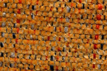 texture of soft chenille fabric