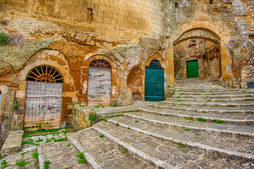 Pitigliano in der Toskana