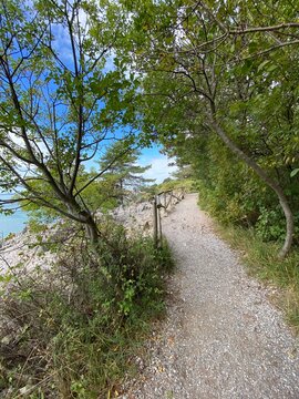 Rilke Weg Wanderweg bei Sistiana zwischen Duino und Triest in der Region Friaul-Julisch Venetien Italien 