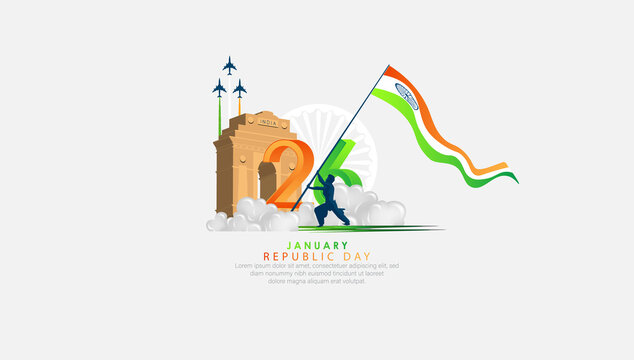 26 January- Happy Republic Day of India celebration.