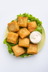 Chinese samosa square shape