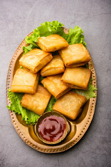 Chinese samosa square shape