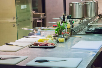 workplace restaurant kitchen.