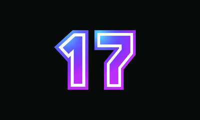 17 New Number Metaverse Color Purple Business