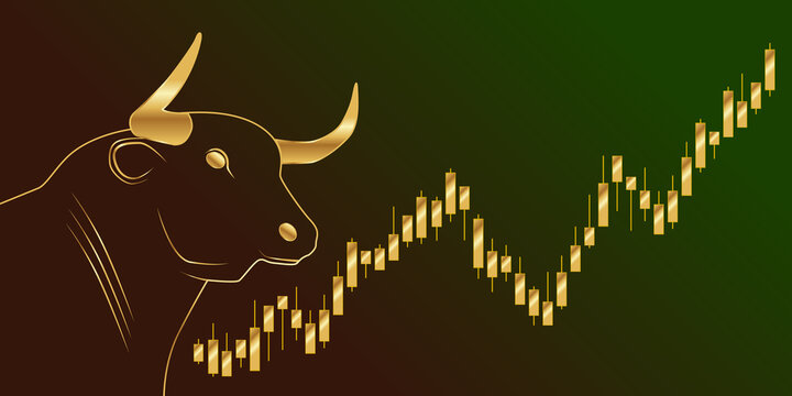 Bull Market Stock Crypto Gold