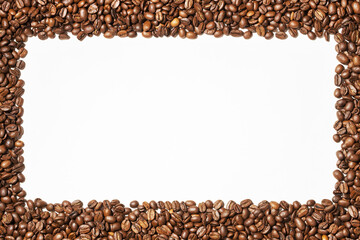 The background from fresh roasted aromatic coffee beans.