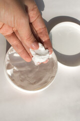 hand and body cream with vitamins