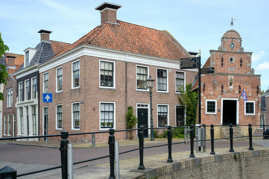 The Korendragershuisje in Franeker, Friesland Province, The Netherlands