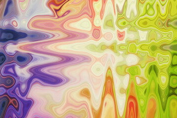 Fototapeta na wymiar Abstract gradient artwork. Colorful liquid marble style background. Fluid inks creative texture 