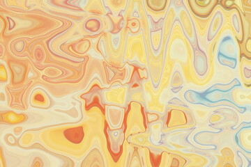 Abstract gradient artwork. Colorful liquid marble style background. Fluid inks creative texture
